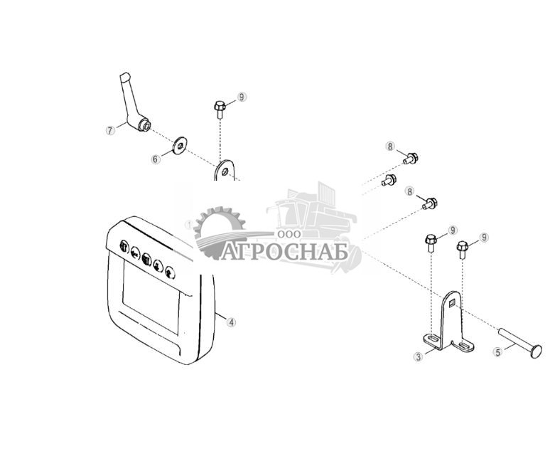 Монитор дисплея кабины без опции отображения видео (Grade Pro) (645574 - ) - ST726207 427.jpg